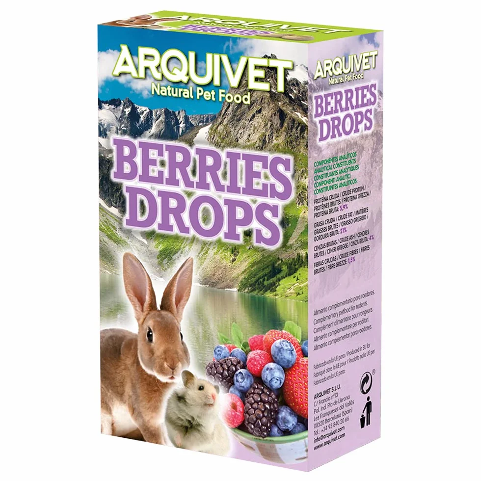 Arquivet Krople z frutas del Bosque 65 gr – 80 gr