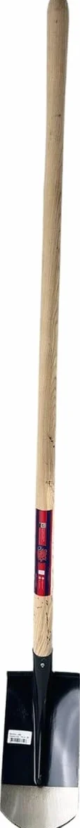 Łopata do rowu kablowego 11 cm, szufla do rowu ze stalowym trzonkiem 130 cm, duża szufla ogrodowa z metalu, szufla ogrodowa do rowów kablowych i precyzyjnej uprawy gleby, narzędzie ogrodowe