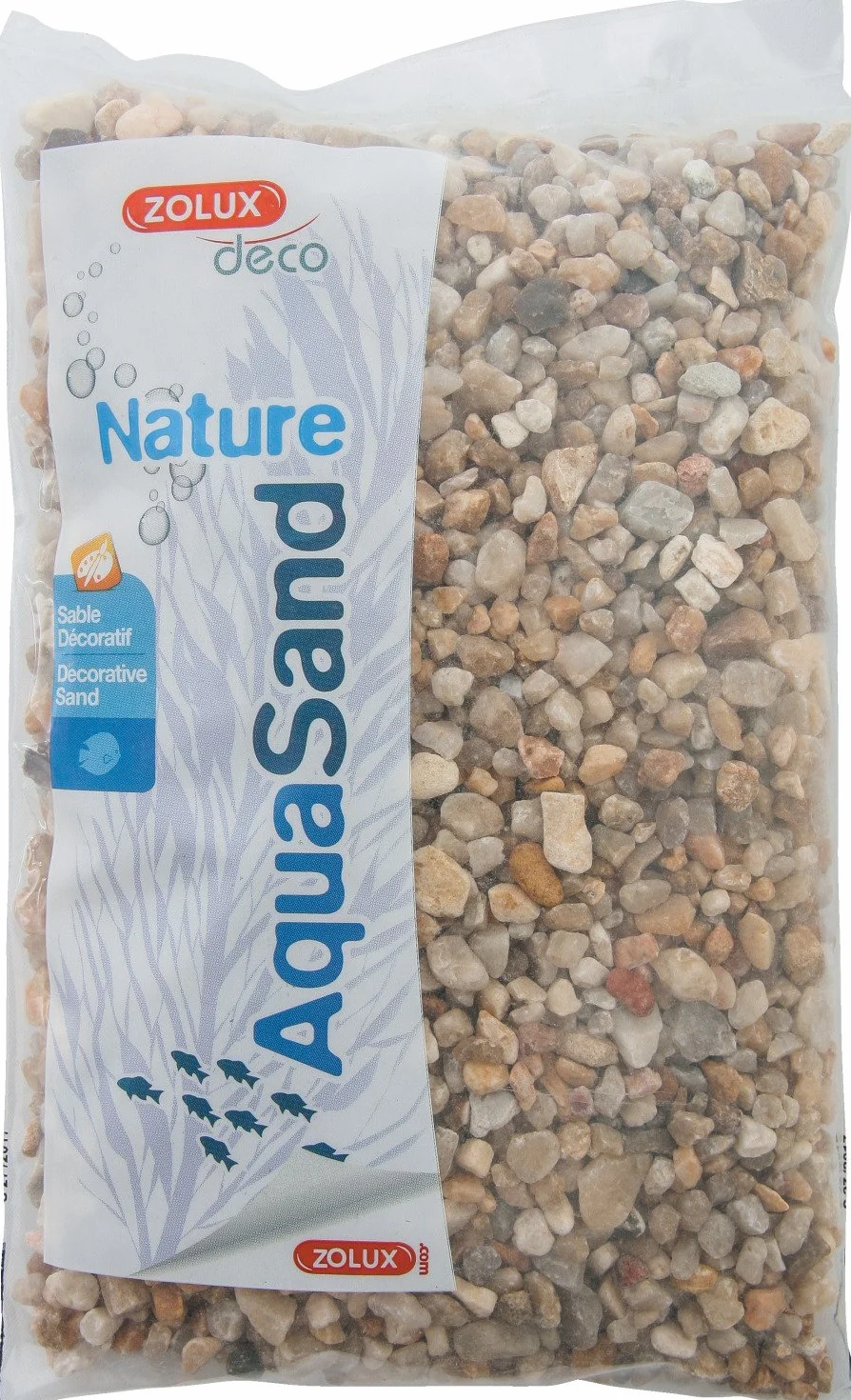 Zolux Żwir naturalny do akwarium kwarc 3-8 mm 1 kg