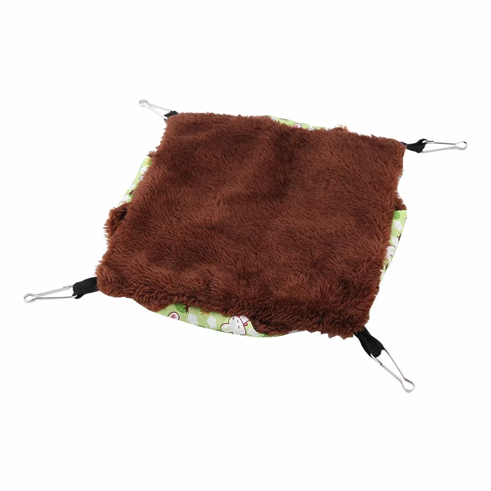 Hamak z klatką dla zwierząt zimowe ciepłe wiszące łóżko 20x20 cm
