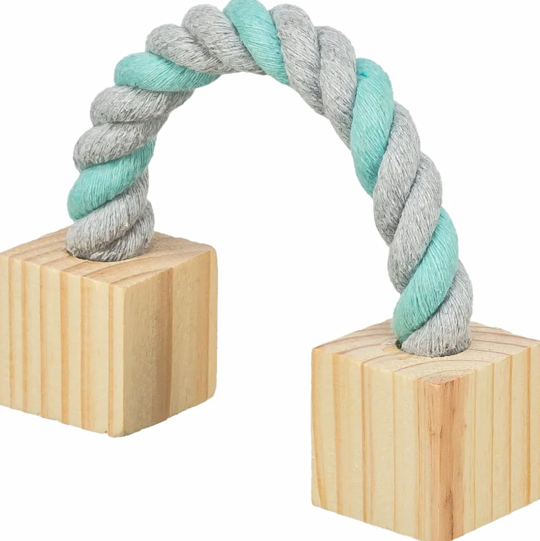 Trixie lina do zabawy z drewnianymi klockami 20 cm