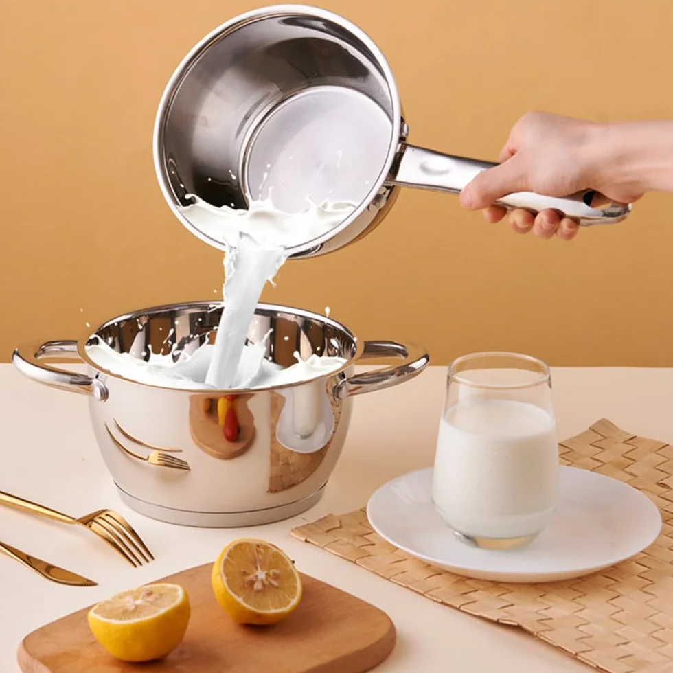Zestaw 12 Szt. Pogrubiony Garnek Ze Stali Nierdzewnej Garnek Kuchenny Garnek Domowy, Złoty, Ponad Pięć Części, Zestaw(Gold-Over Five-piece Set)