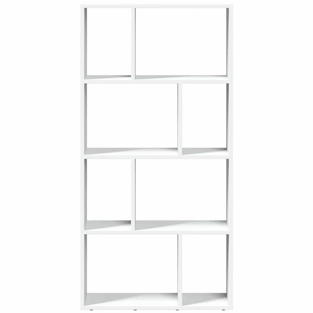 vidaXL Regał na książki biały 60x20x120,5 cm Drewno konstrukcyjne
