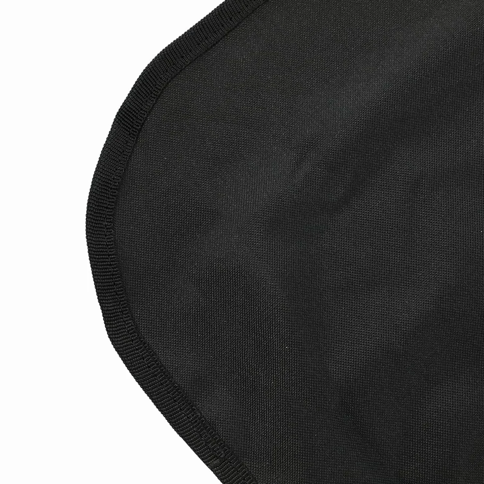 Amazon Basics Pikowany wodoodporny hamak dla psa na tylne siedzenie samochodu, czarny, 147,3cm x 137,2cm