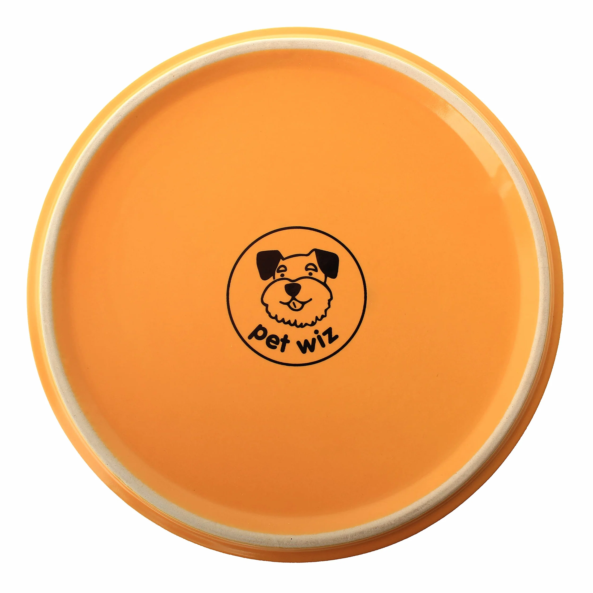 Ceramiczna miska dla psa i kota z bambusowym stojakiem 850 ml (różowa)