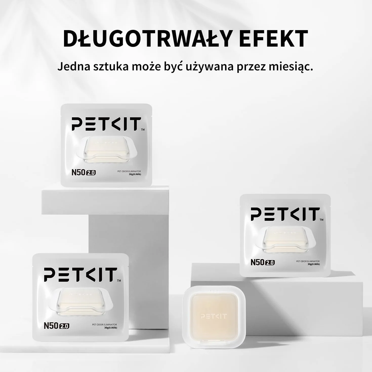 PETKIT Eliminator Zapachów do Samoczyszcząca Kuweta Pura Max 2 PUROBOT MAX PRO 2, Kontrola Zapachów Zestaw 3 Sztuk