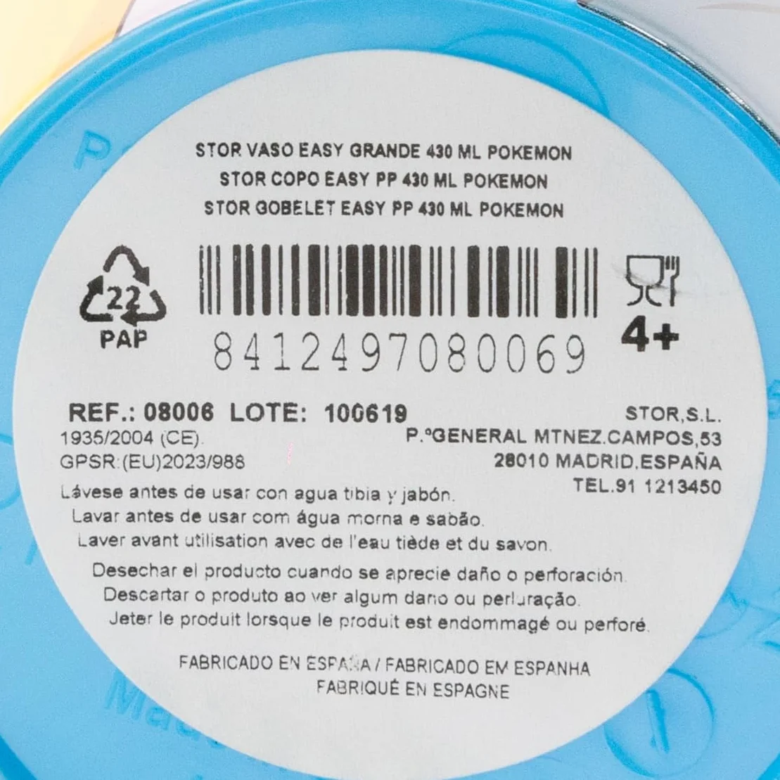 STOR Duży Easy Tumbler Pokemon Distorsion