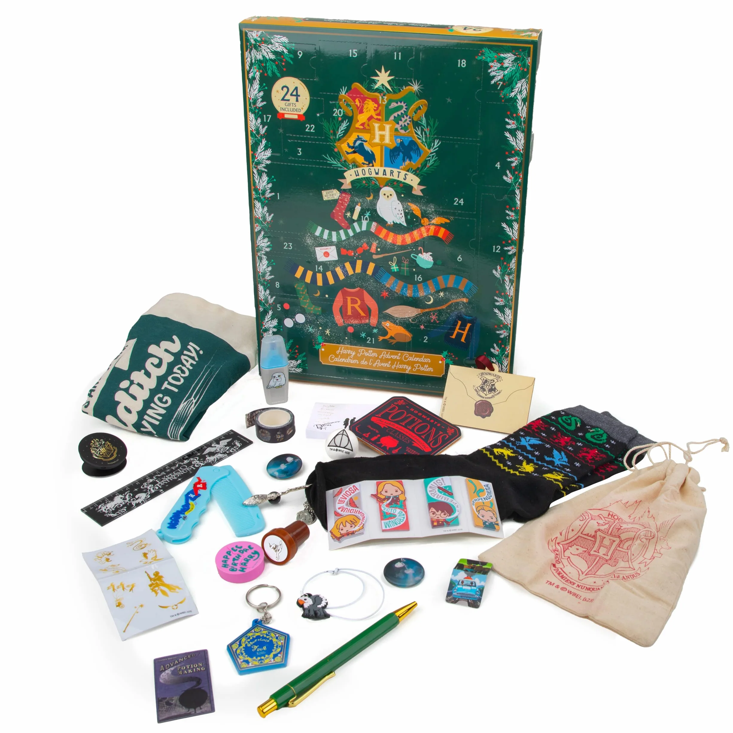Cinereplicas Harry Potter - Kalendarz Adwentowy 2023 - Oficjalna licencja