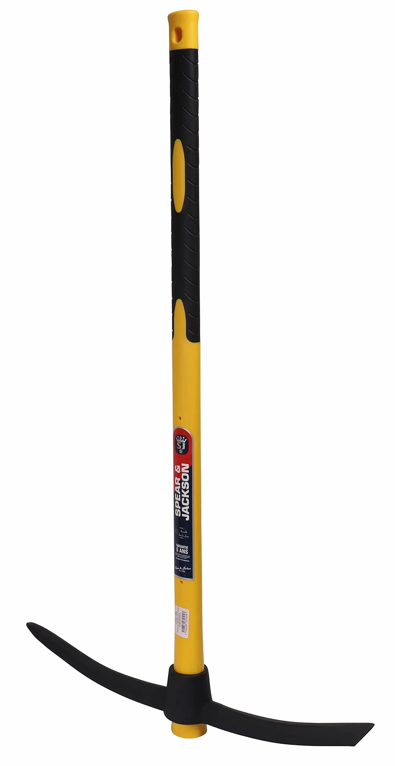 Spear & Jackson 81825 motyka krzyżowa z trzonkiem dzięki 3 materiałom, 2,5 kg