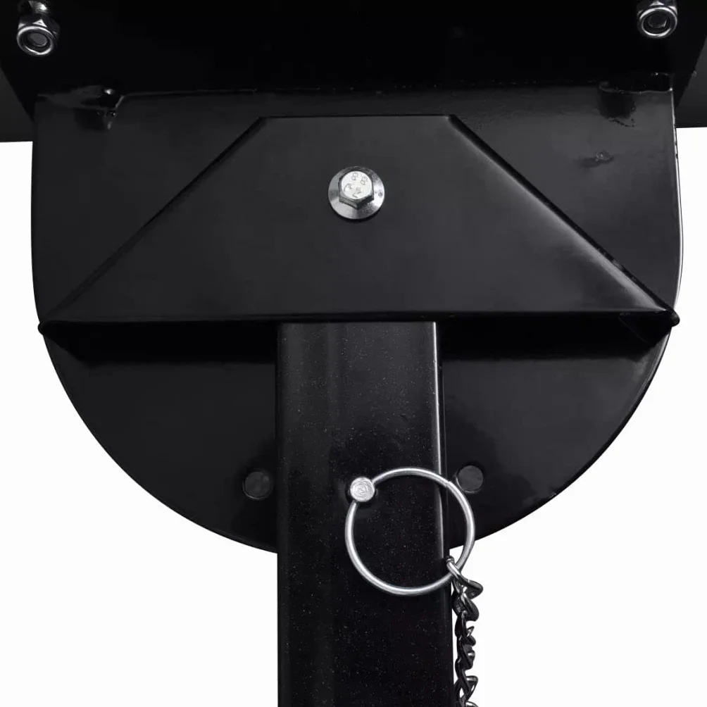 Gecheer Odśnieżarka Ręczny Regulowany z kołami 74 x 46 cm 12 kg