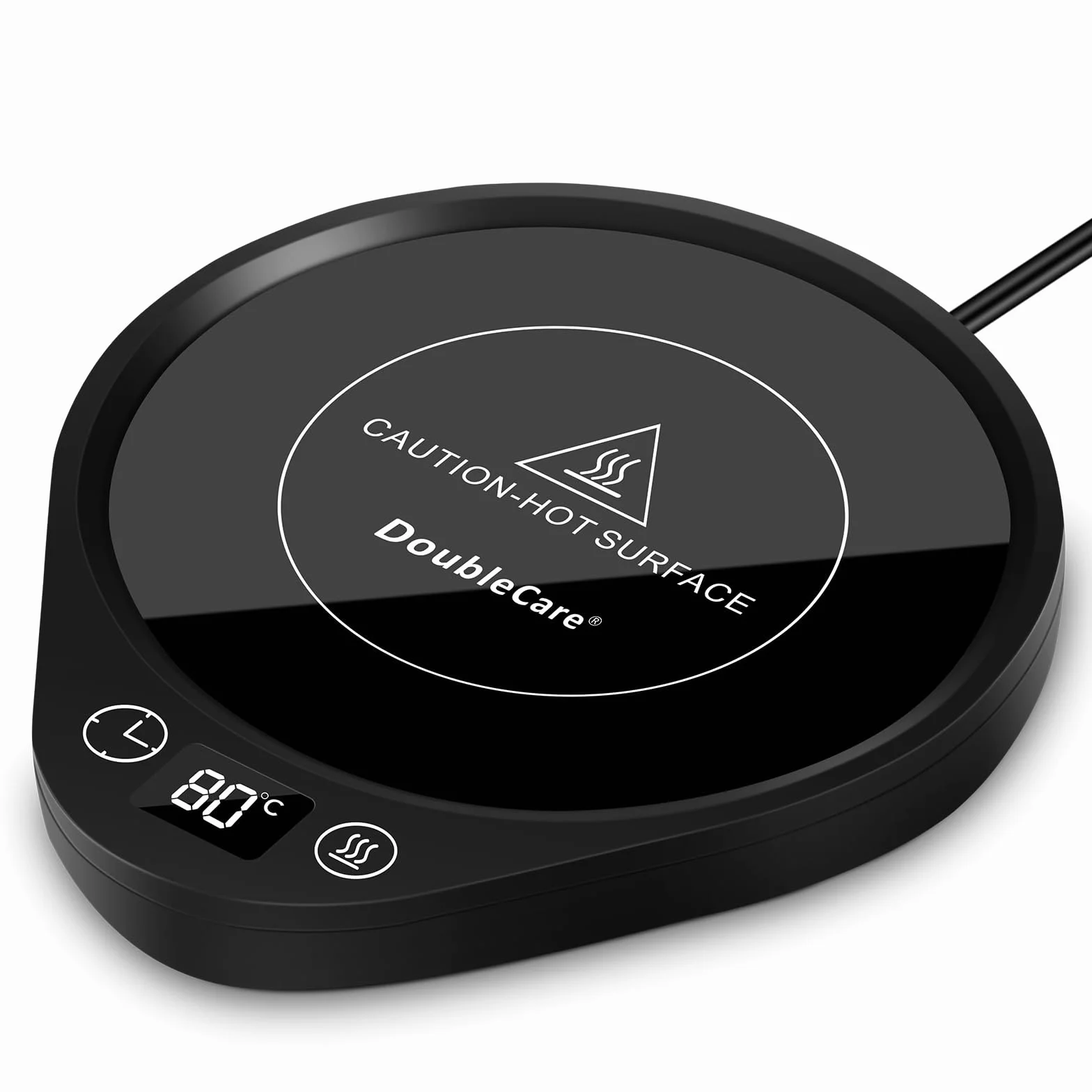 Podgrzewacz do kawy, 36 W, 3 temperatury i 2-12 godzin (do 176°F/80°C), Smart Desk Coffee, podgrzewacz do herbaty, wody/mleka, do biura, domu, kolor czarny
