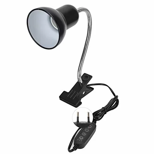 Zacisk Oprawa Lampy Reptile Sun Basking Lamp Clip Elastyczny Uchwyt na Lampę Grzewczą