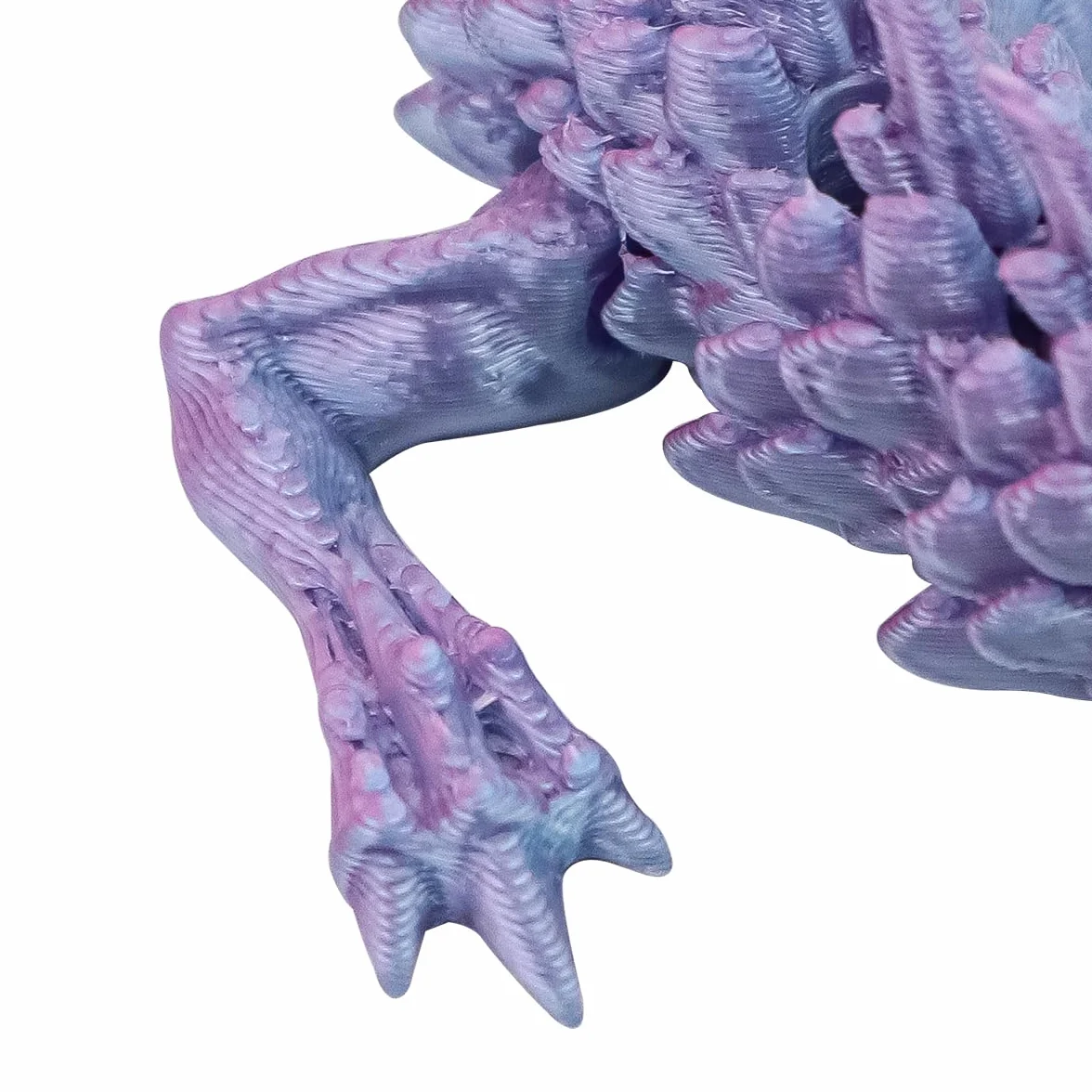 Rzeźba smoka z kryształu Alnicov 3D do akwarium