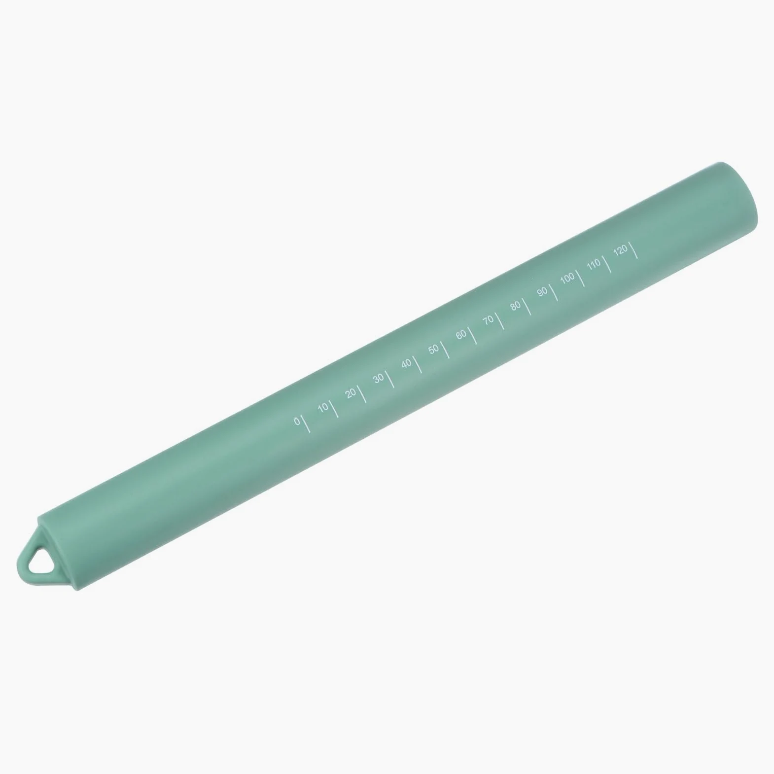 QUARKZMAN Silikonowy obrotowy kołek 10" cylindryczny nieprzywierający stal wewnętrzna rdzeń obrotowy kołek wałek wałek mały wałek kuchenny wałek do pieczenia ciasta zielony