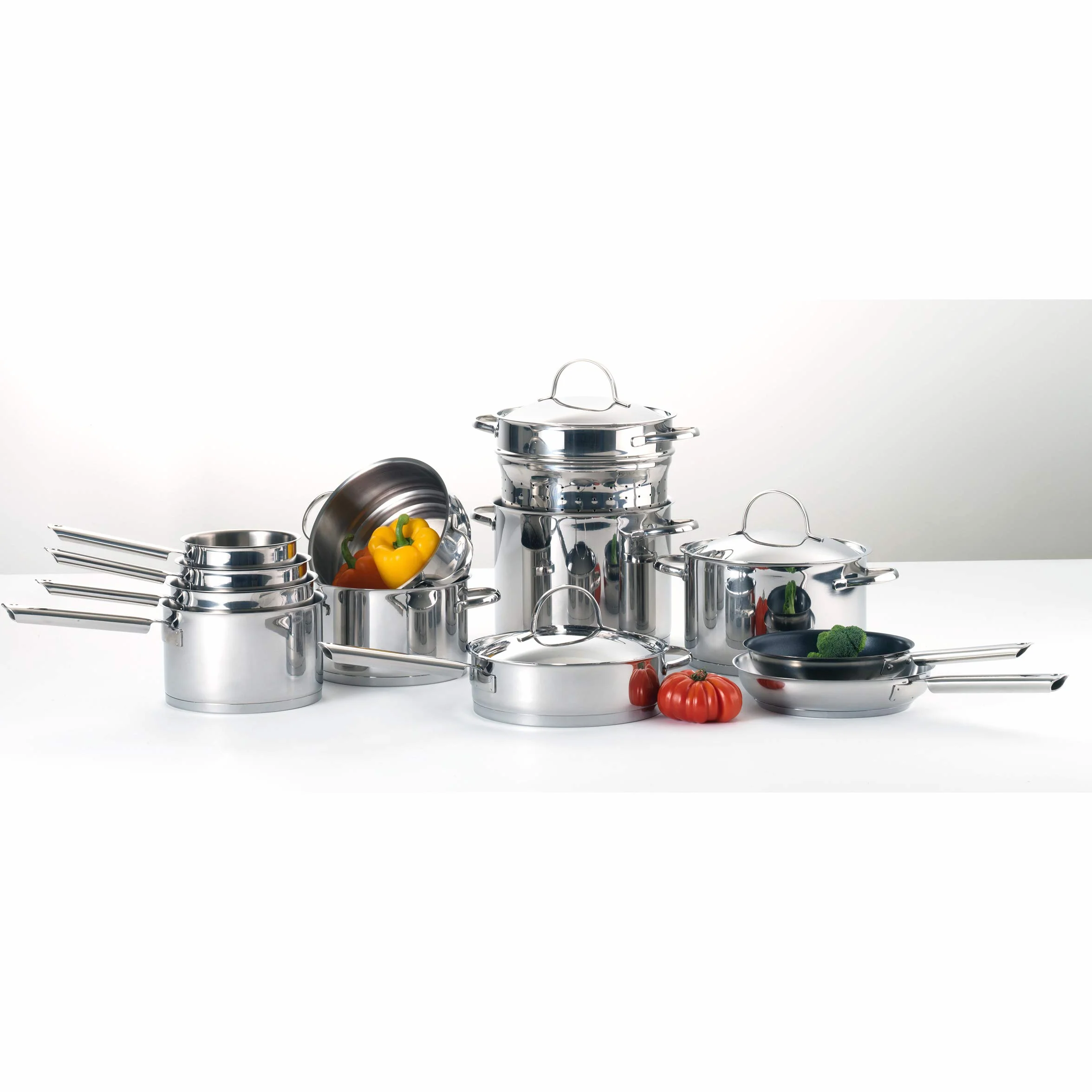 Cuisinox Elysée C61500WX13892 uniwersalny parowar, 20/22/24 cm, stal nierdzewna