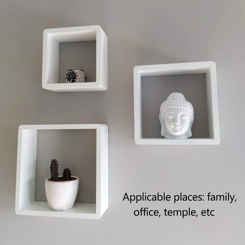 Jeanoko Ceramiczny palnik głowa Buddy z olejkiem głowa Buddy biały świecznik dyfuzor aromaterapeutyczny wystrój domu