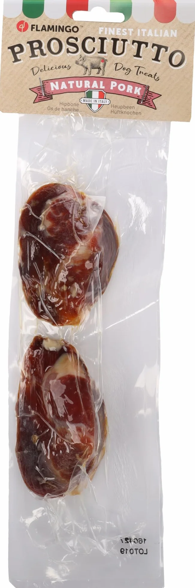 Przysmaki dla psów Nature kość biodrowa wieprzowa z mięsem 150 g bez glutenu