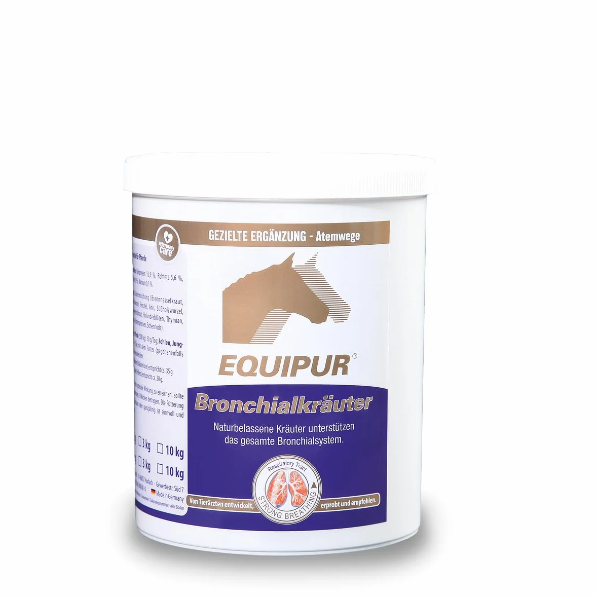 EQUIPUR - granulki z ziół bronchialnych 1 kg