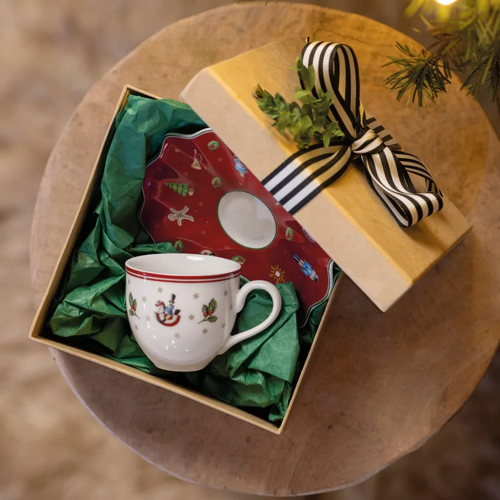 Villeroy & Boch Toy's Delight Spodek Filiżanka do espresso, porcelanowa, biała/kolorowa