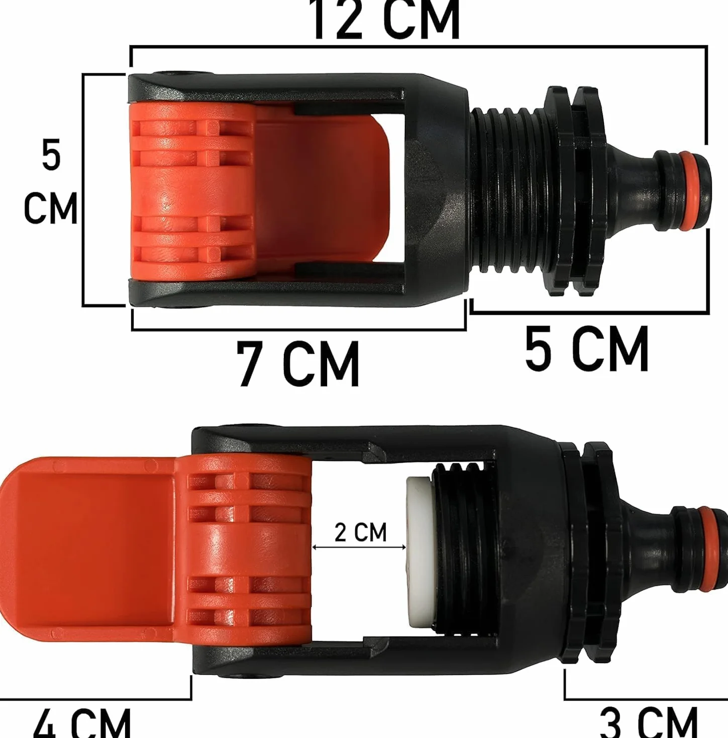 Uniwersalny adapter do kranu do baterii mieszakowej kuchni ogrodu łącznik węża Fitting-BL
