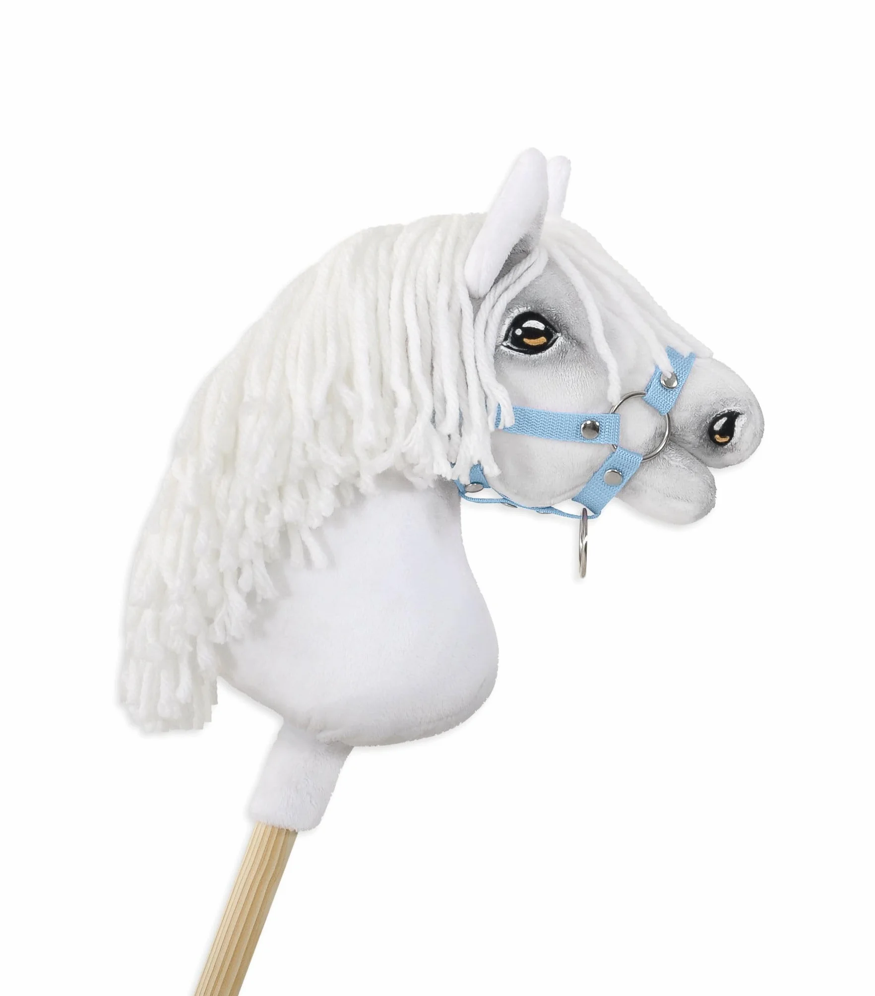 Kantar dla konia Hobby Horse A4 zapinany mały błękitny