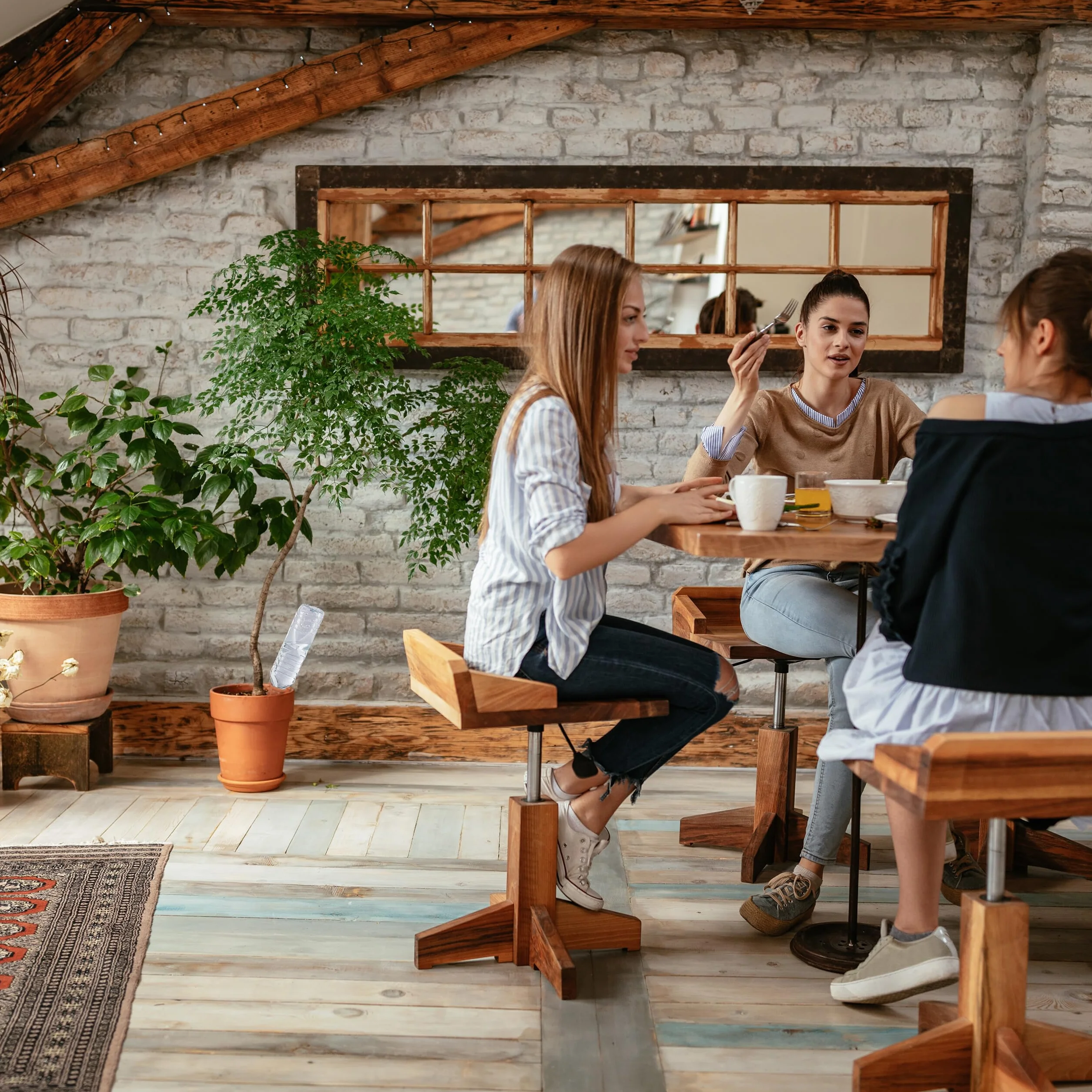Relaxdays Zestaw 8 stożków glinianych, butelki PET o pojemności 1,5 litra, do roślin pokojowych i skrzynek balkonowych, terakota