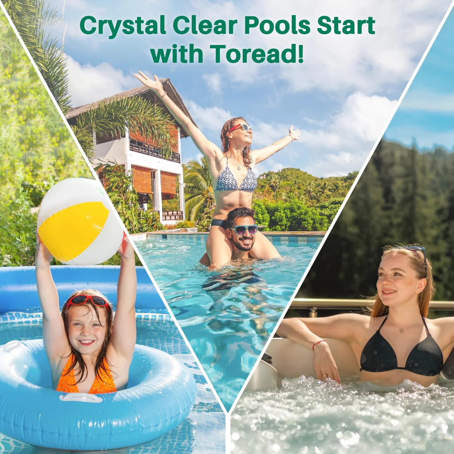 TOREAD Filtr spa TRF-4950 zastępuje Unicel C-4950, Pleatco PRB50-IN, Guardian 413-212-02, Filbur FC-2390, 373045, 03FIL1600, 17-2380, Jacuzzi J210/J220/J235/J245/J275, filtr do wanny z hydromasażem 5