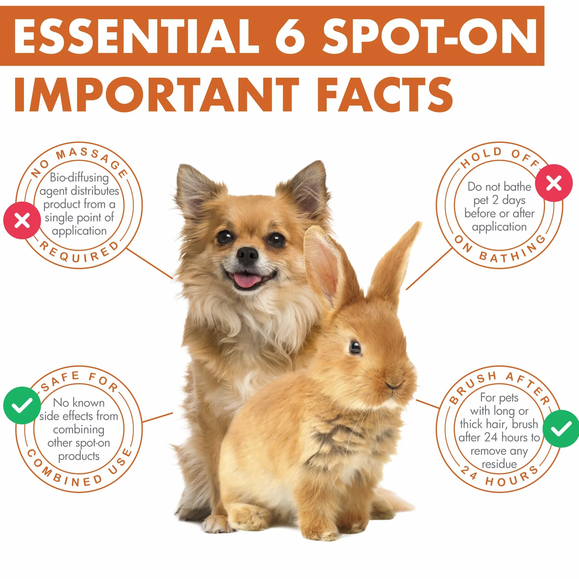 Dermoscent Essential 6 Spot-On | 4 x 0,6 ml | dla małych psów, kotów i małych zwierząt | może pomóc w łagodzeniu swędzenia | z witaminą E | bezproblemowe stosowanie