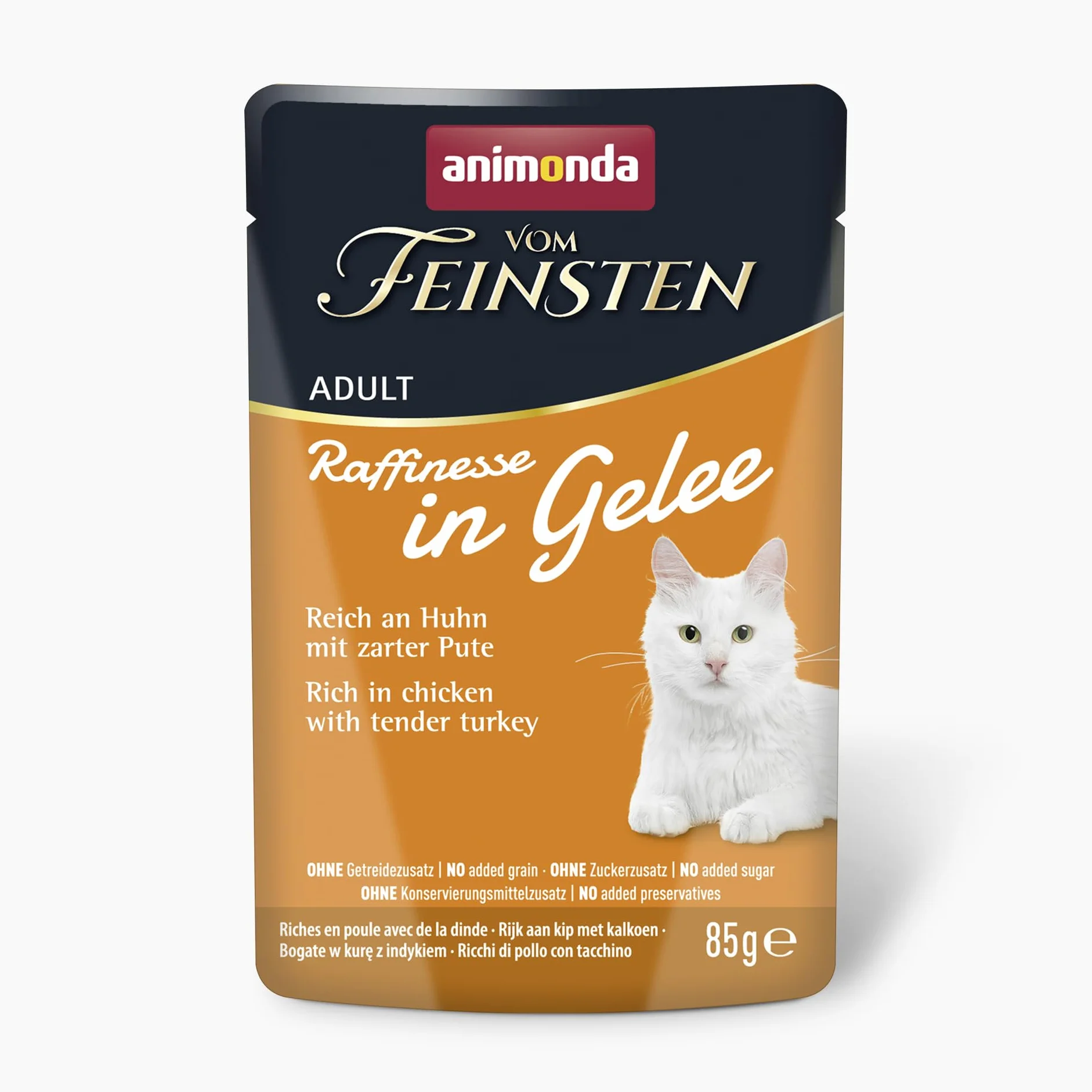 animonda Vom Feinsten Adult wyrafinowane gatunki galaretkowe 8 x 12 x 85 g