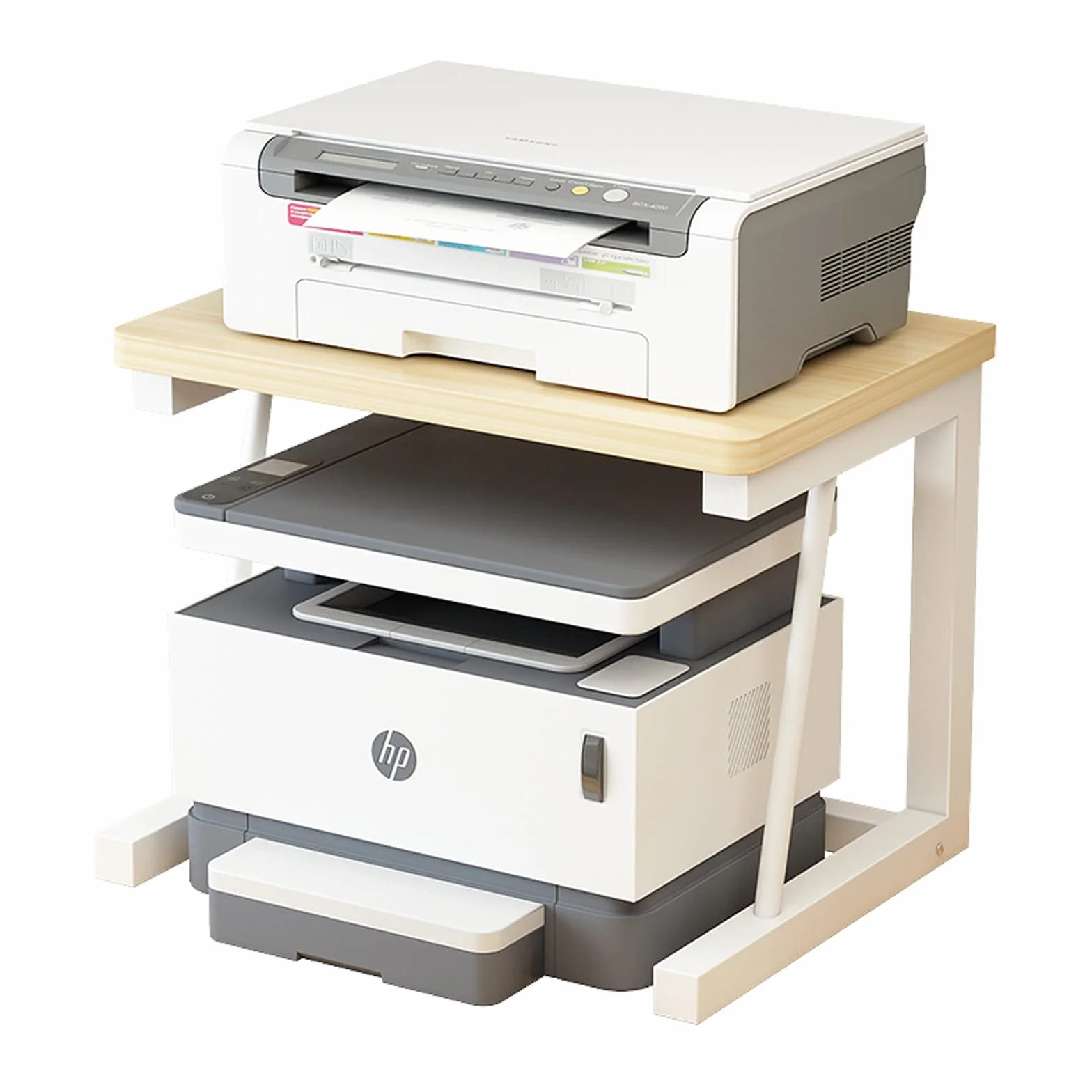 Drukarka Szafka Półka na drukarkę Stojak Kuchenny Stojak Biurko Półka z Szafką Do Przechowywania Biuro Home Desktop Desktop Stop Office Organizacja Stojak im