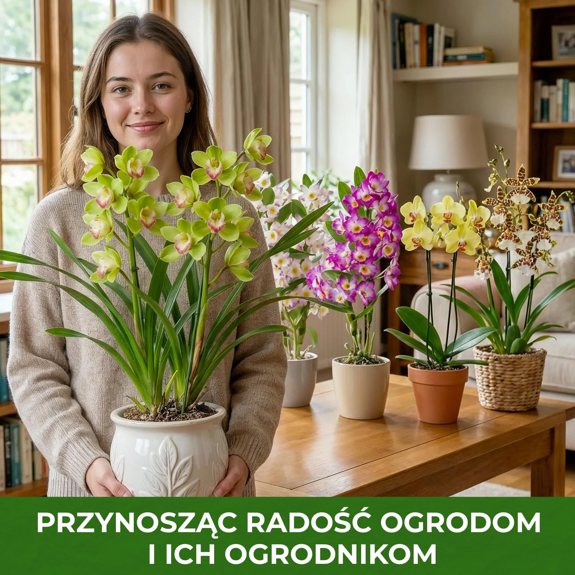 Kolekcja trzech prawdziwych storczyków Dendrobium Nobile o wysokości 30-40 cm, kwitnących i pachnących uprawianych w Holandii (bez sztucznych orchidei, bez nawozów i doniczek, bez nasion)