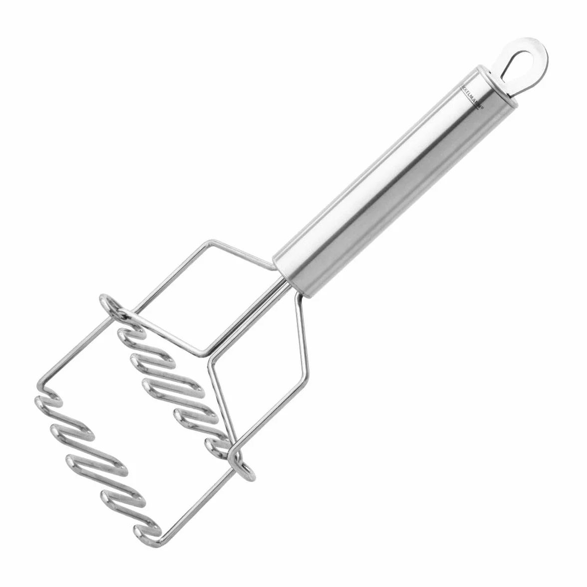 Fackelmann 40559 Premium Masher do ziemniaków ze stali nierdzewnej, srebrny