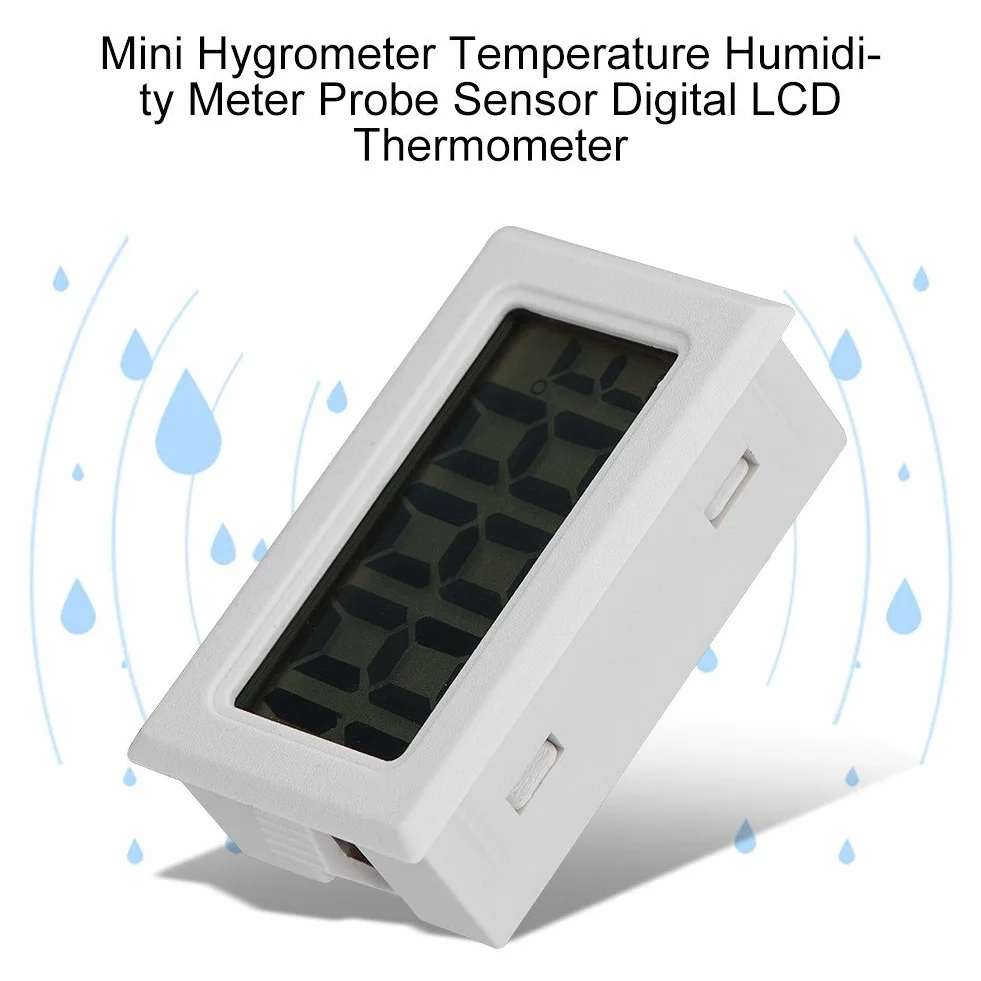 Termometr do wody, czujnik sondy, cyfrowy termometr LCD do ryb akwariowych i gadów, takich jak jaszczurki i żółwie