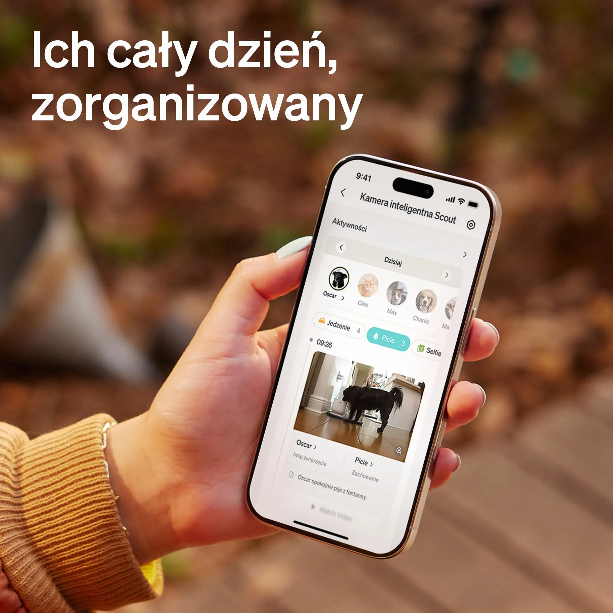 PETLIBRO Kamera dla zwierząt domowych z aplikacją, 360° HD kamera dla psa, sterowana sztuczną inteligencją, do użytku w pomieszczeniach, do rozpoznawania wielu zwierząt, śledzenie aktywności