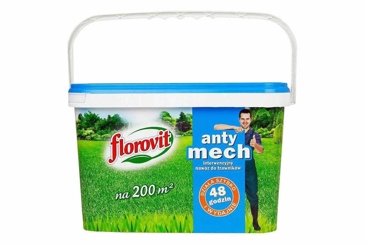 NAWÓZ do TRAWNIKA z MCHEM trawnik ANTY-MECH skuteczny 4kg Florovit