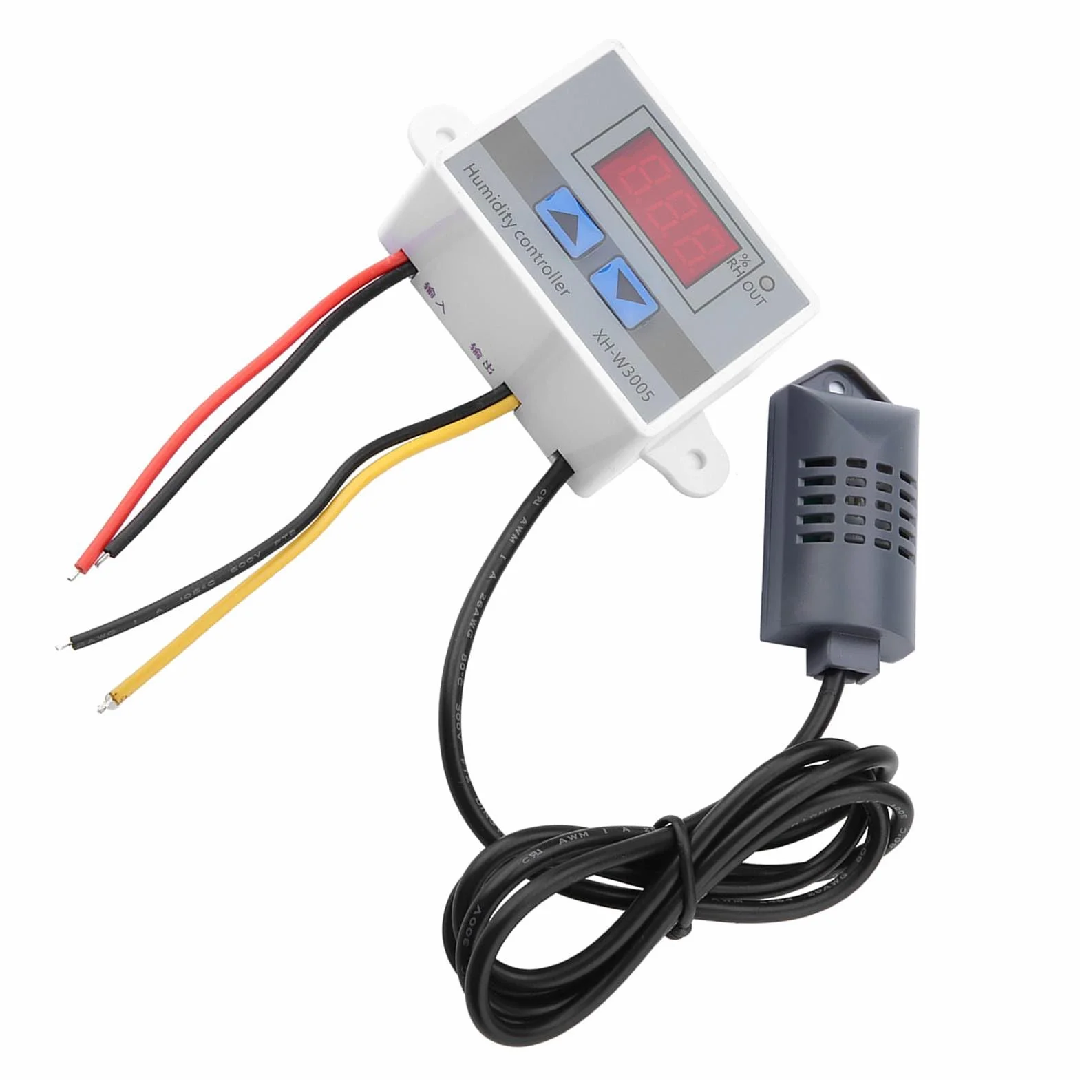 Cyfrowy Sterownik Higrometru Sterownik Czujnika Wilgotności, Zakres Wilgotności 0~99% RH(220V)