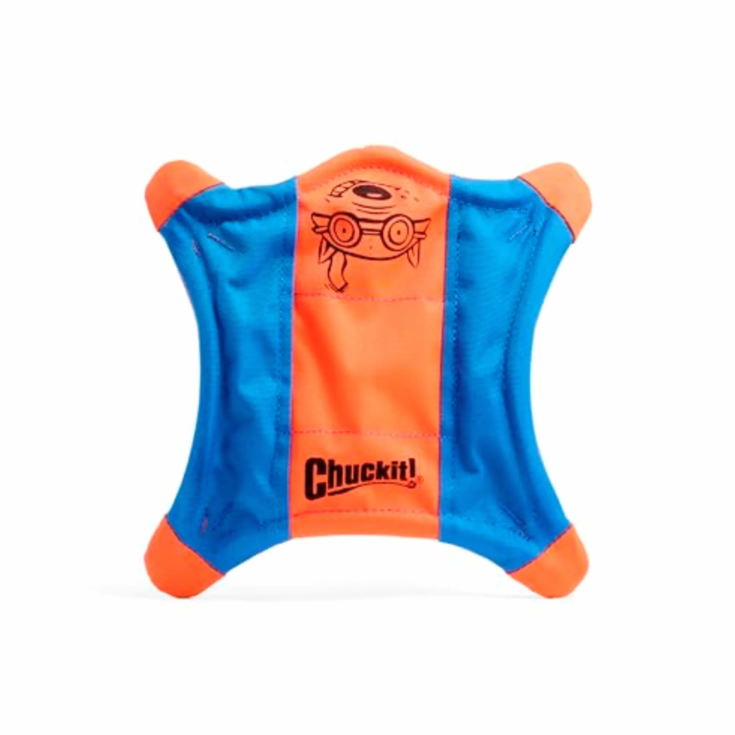 Chuckit! Latająca wiewiórka zabawka dla psa pływający dysk frisbee lekka interaktywna podrzucanie zabawka dla psów, średnia