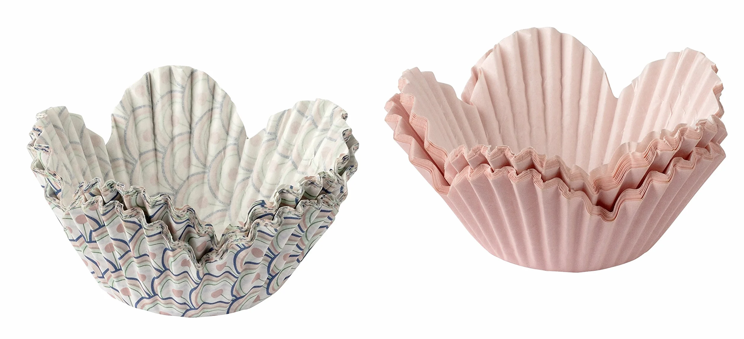 Dr. Oetker Papierowe foremki do pieczenia "Retro", foremki do muffinek z serii "Modern Baking - Retro Design" (kolor: kolorowy), ilość: 60 sztuk