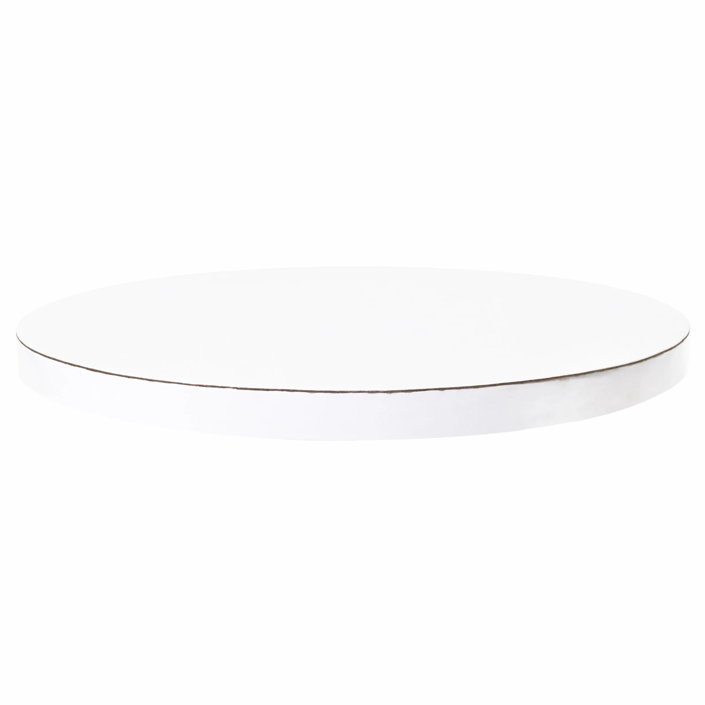 PME Okrągła deska do ciasta z gładką krawędzią, biała (10 cali/25 cm)