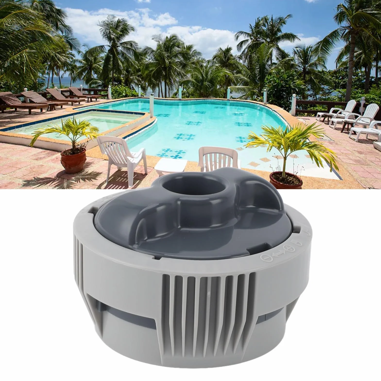 Wymiana Systemu Dozownika Chemicznego Chloru, P03821 P05345, Kompatybilna Z wanną Z Hydromasażem Lay Z Spa, Dozownik Chemicznego Chloru do Basenu, Dozownik Chemicznego Chloru do
