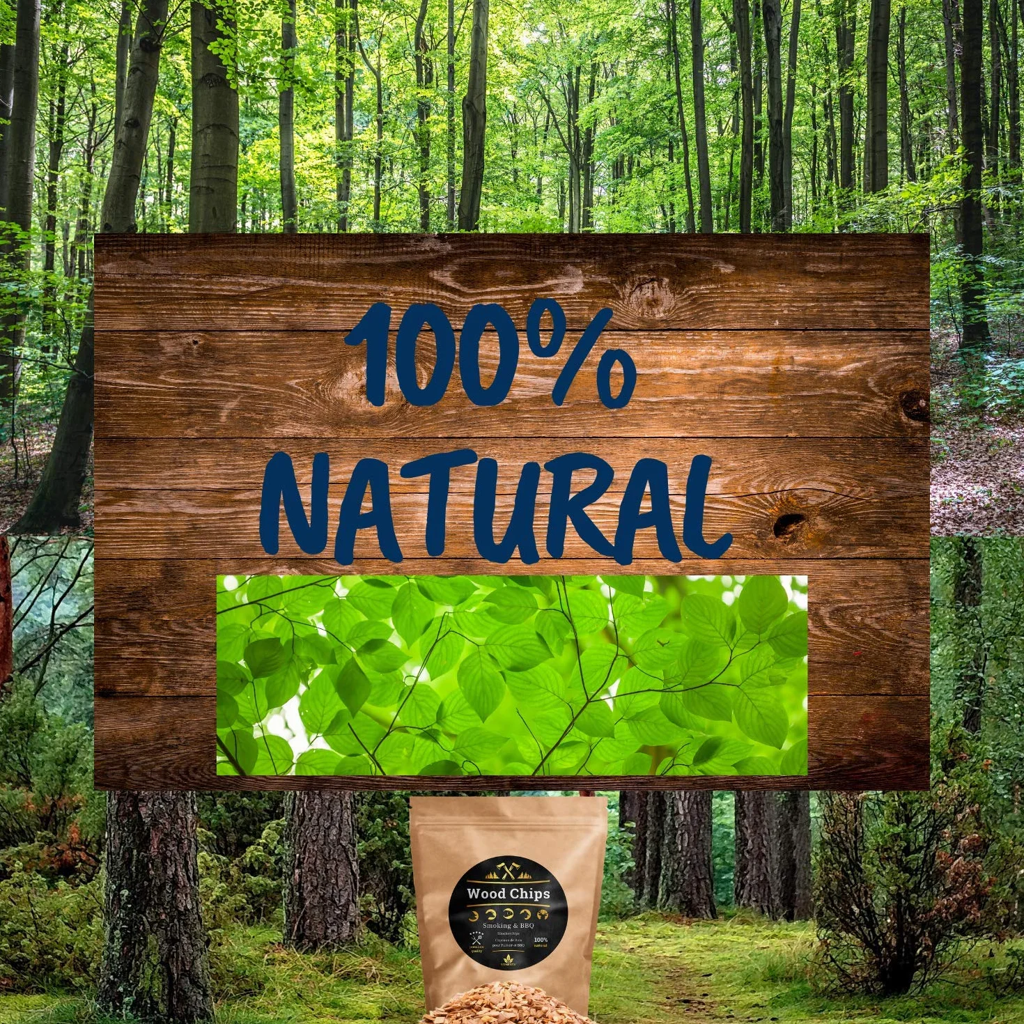 1 kg kadzidła premium wędzony buk olcha, 100% naturalny 0,4-1,0 mm drewno kadzidłowe, mąka smokingowa, wędzarnia, akcesoria do każdego wędzarni Weber Napoleon Borniak