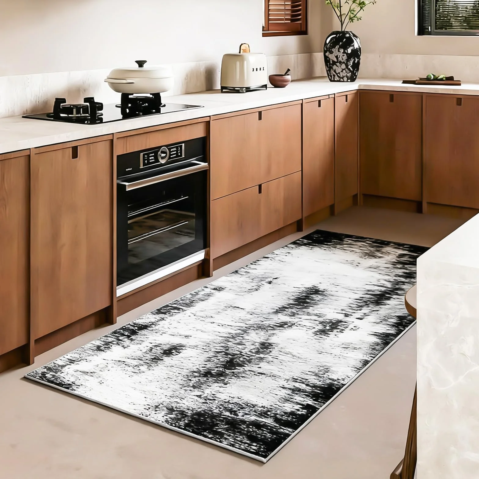 Mata ochronna podłogi pod krzesło biurowe, podkładka pod krzesło biurowe 90x120cm szara – odporna na zarysowania i antypoślizgowa podkładka pod krzesło biurowe do twardych podłóg, laminatu, parkietu i
