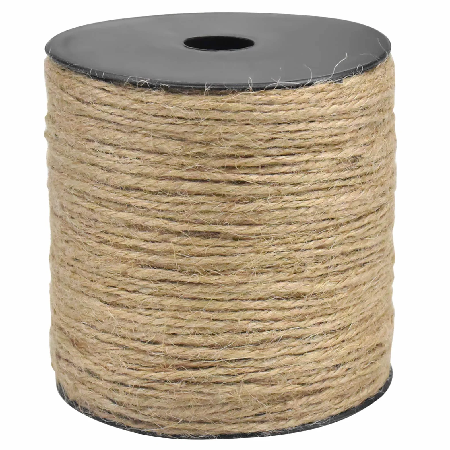 Sznurek jutowy, naturalny, bawełniany, ogrodowy, do florystyki, prezentów, rękodzieła artystycznego, dekoracji, wiązania, ogrodu, nadaje się do recyklingu, 2 mm x 200 m