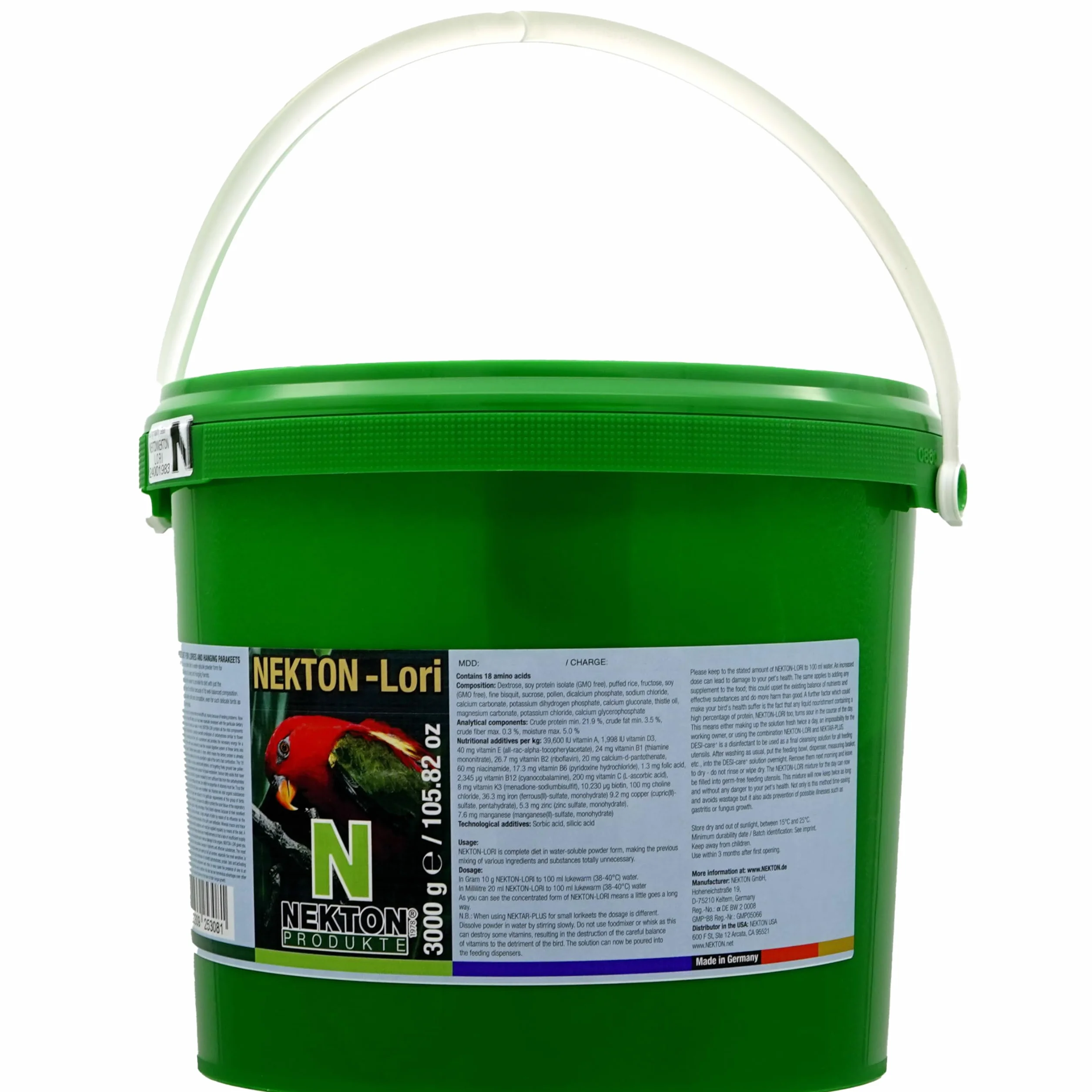 Nekton Lori Koncentrat Paszy dla Papug 3 kg