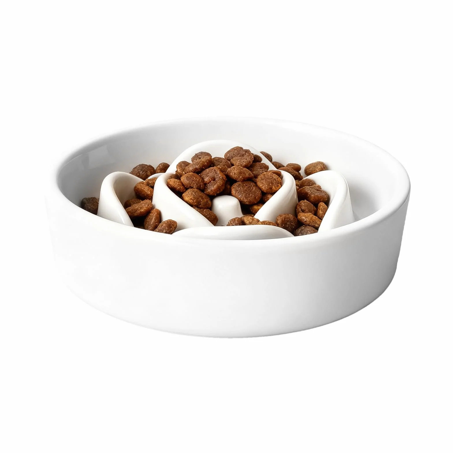 Dog Bowl Slow Feeder Interactive Feeding Game Puzzle Bowls Healthy Eating Prevents Bloating Choking Pet Bowl