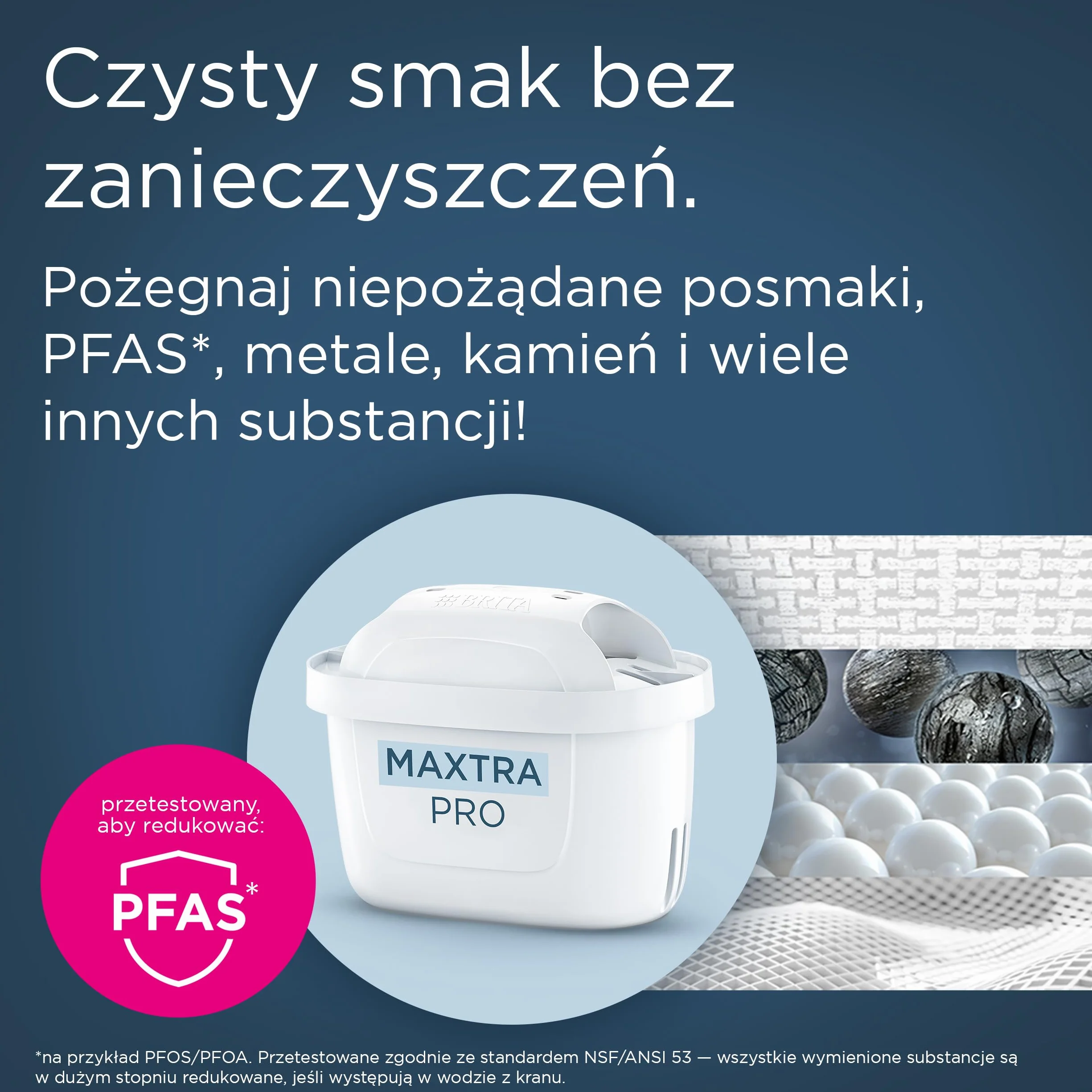 BRITA Dystrybutor filtrujący wodę Flow (8,5 l) z 1 filtrem BRITA MAXTRA PRO Pure Performance redukującym chlor, kamień, PFAS i metale – pojemność XXL