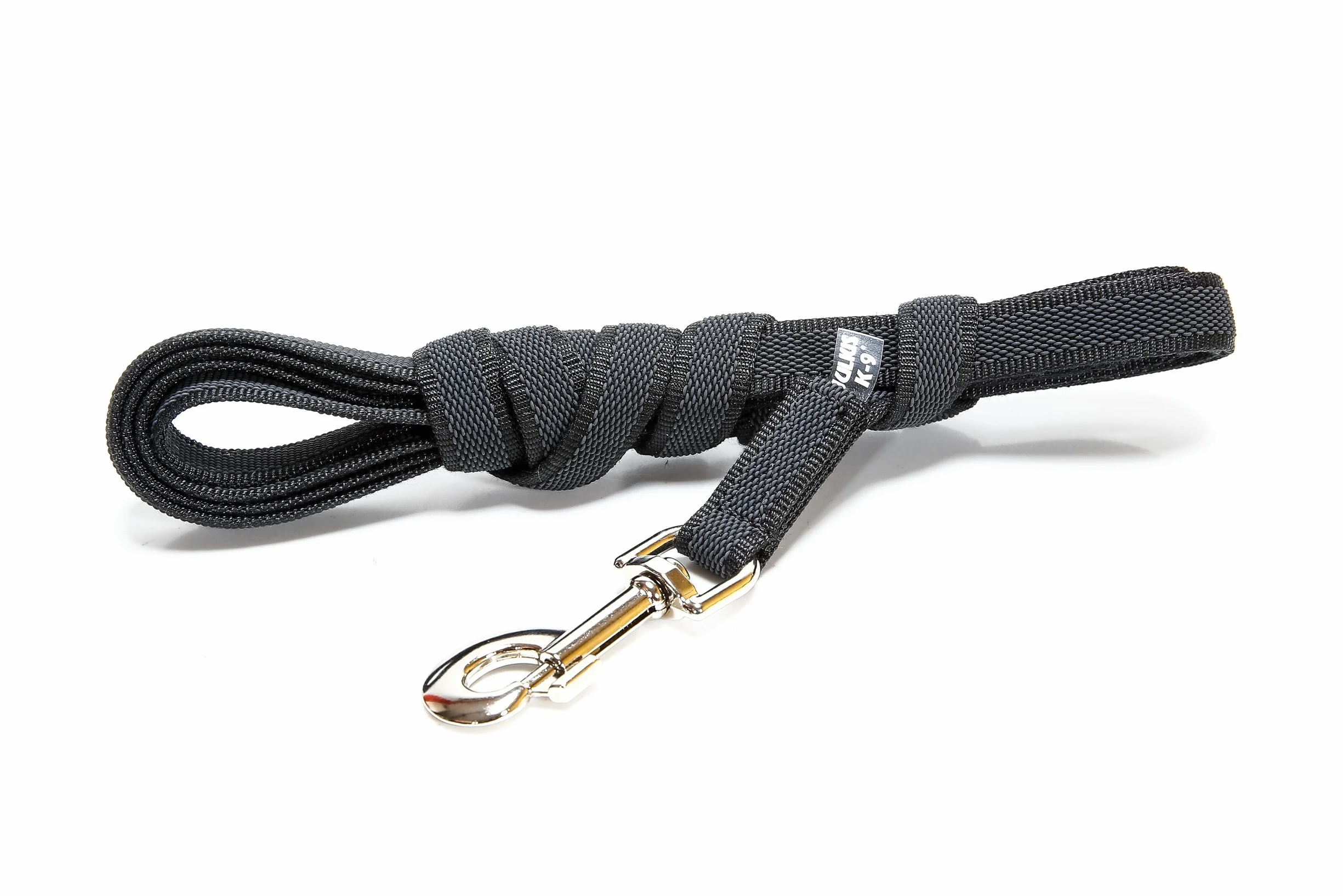 IDC Color & Gray gumowana linka 20 mm x 3 m z pętelką czarno-szara