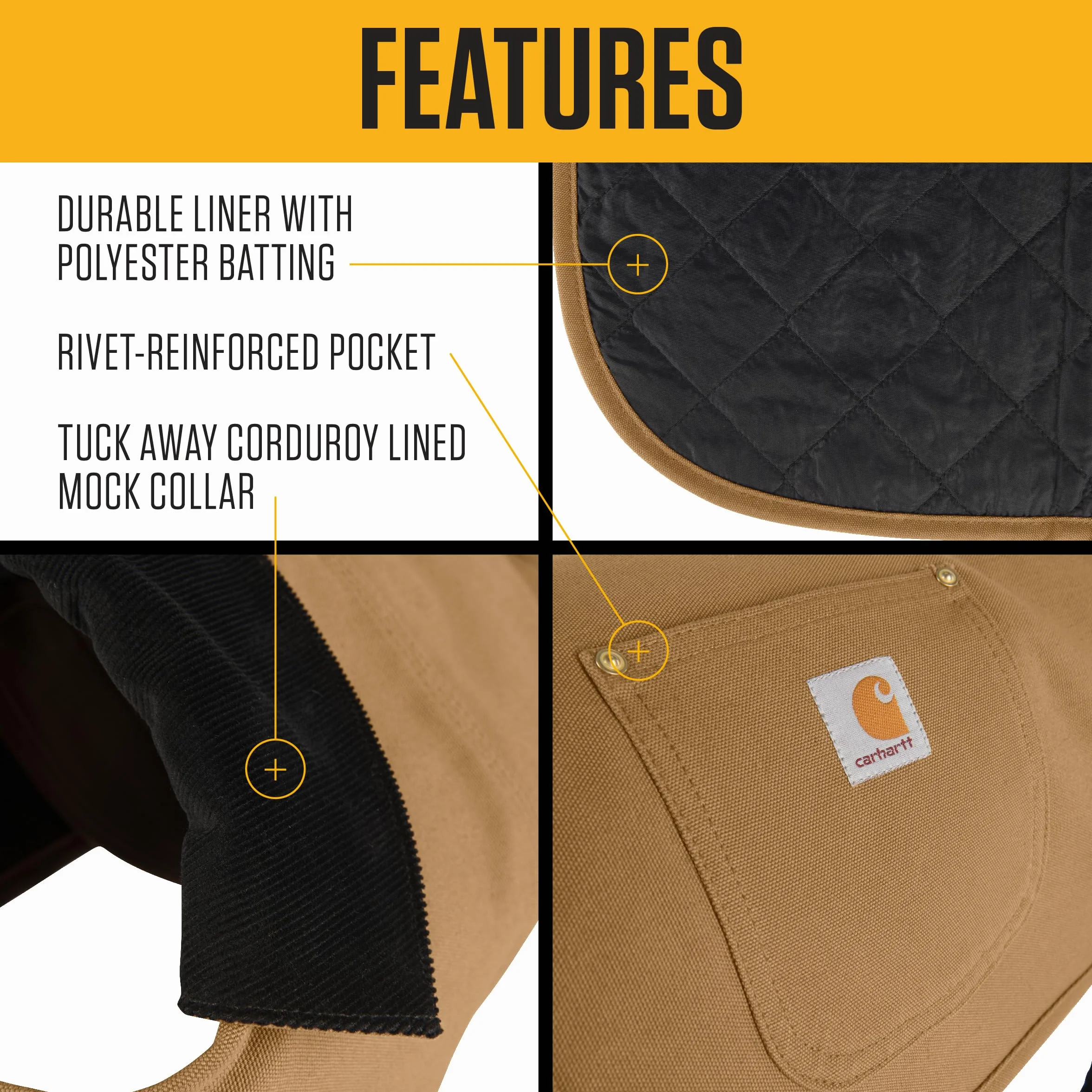 Visit the Carhartt Store Chore Coat, Carhartt Brown, S