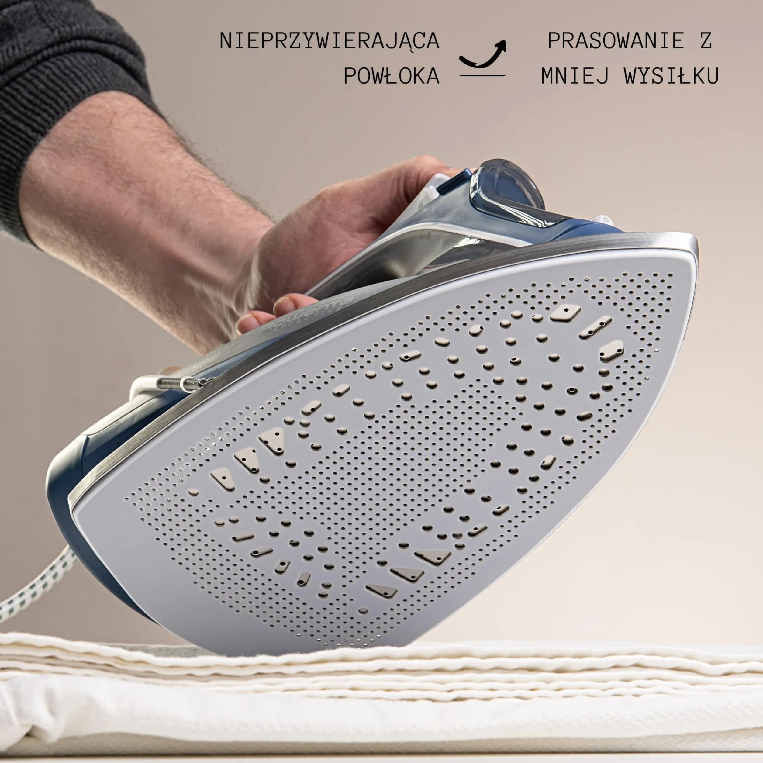 Erreke Podeszwa żelazka, podeszwa do prasowania, tekstylna podeszwa ochronna, nieprzywierająca, pasuje do większości żelazek, chroni ubrania, zapobiega poparzeniom tekstylnego połysku, łatwa