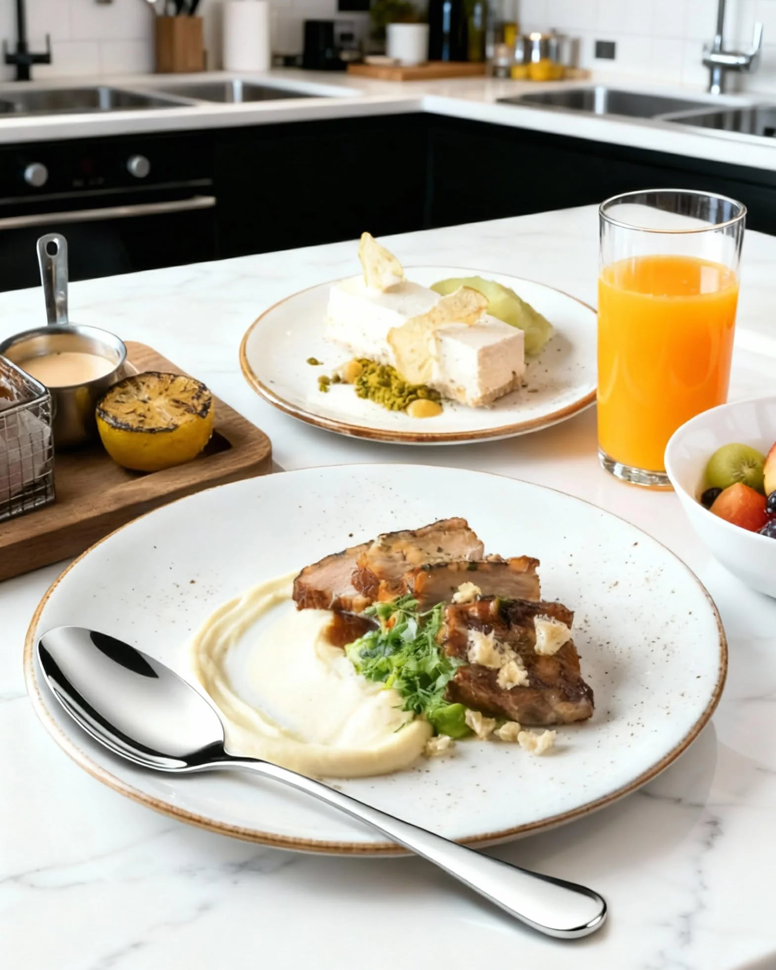 Łyżka Stołowa ze Stali Nierdzewnej 20cm, Zestaw 12 Sztuk,Łyżki Obiadowe,Łyżki do Zup ze Stali Nierdzewnej z Polerowaniem, dla Domu Restauracji lub Hotelu, Łatwe do Czyszczenia